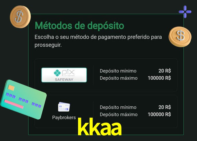 O cassino kkaa oferece uma grande variedade de métodos de pagamento